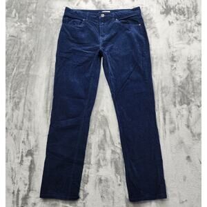 Hang Ten Pants‎ Mens 34 X 32 Blue Corduroy Standard Fit Stretch Cotton Preppy